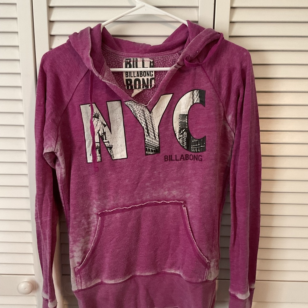 Billabong NYC Purple Hoodie